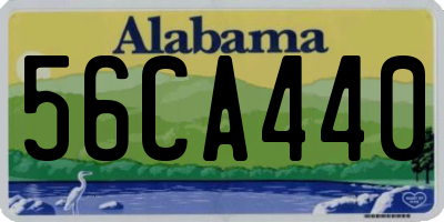 AL license plate 56CA440