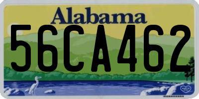 AL license plate 56CA462