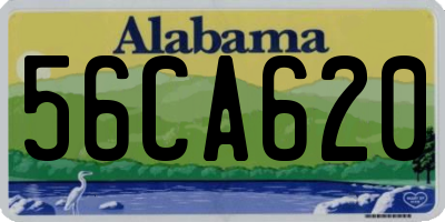 AL license plate 56CA620
