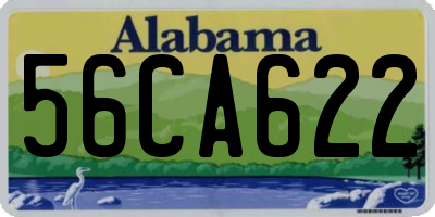 AL license plate 56CA622