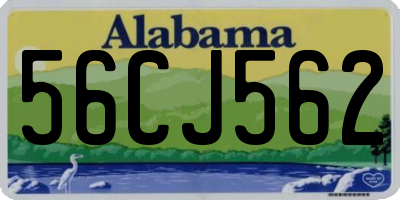 AL license plate 56CJ562