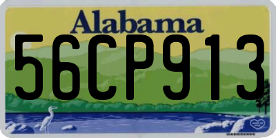 AL license plate 56CP913