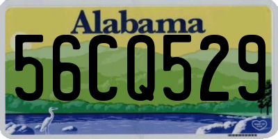 AL license plate 56CQ529