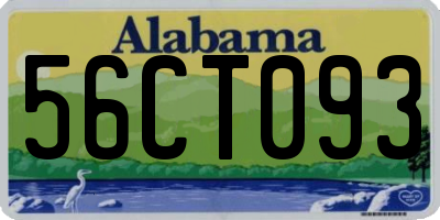 AL license plate 56CT093