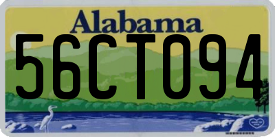AL license plate 56CT094
