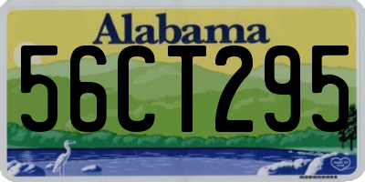 AL license plate 56CT295