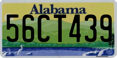 AL license plate 56CT439