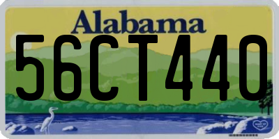 AL license plate 56CT440