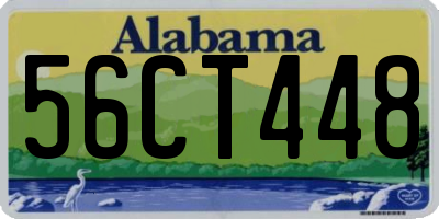 AL license plate 56CT448