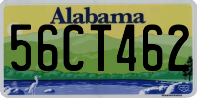 AL license plate 56CT462