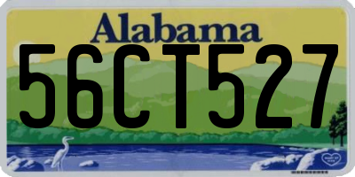 AL license plate 56CT527