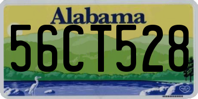 AL license plate 56CT528