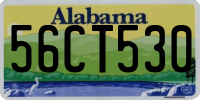 AL license plate 56CT530