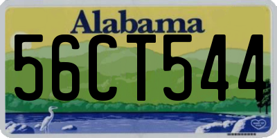 AL license plate 56CT544