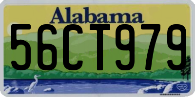 AL license plate 56CT979