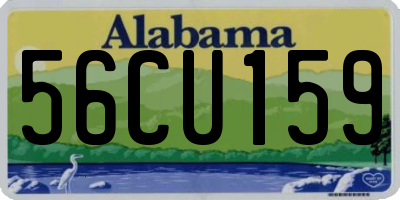 AL license plate 56CU159