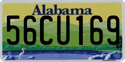 AL license plate 56CU169