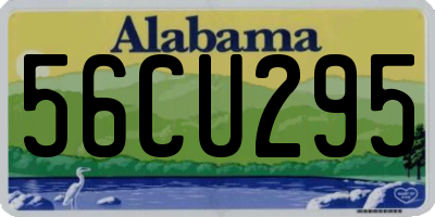 AL license plate 56CU295
