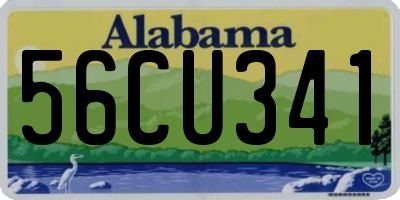 AL license plate 56CU341