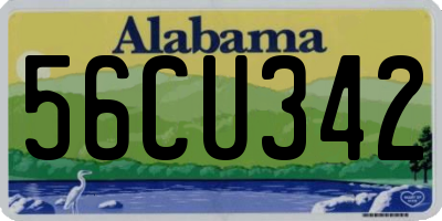 AL license plate 56CU342