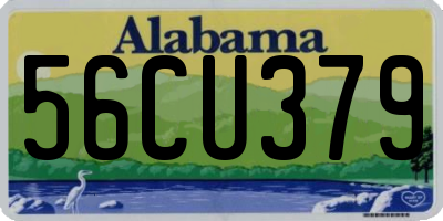 AL license plate 56CU379