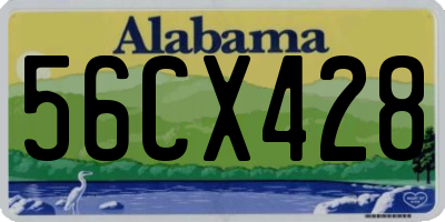 AL license plate 56CX428