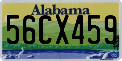 AL license plate 56CX459