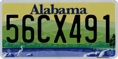 AL license plate 56CX491