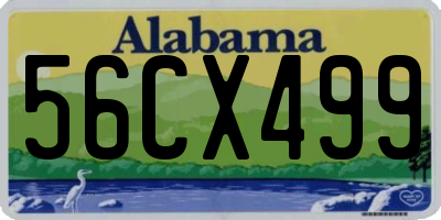 AL license plate 56CX499