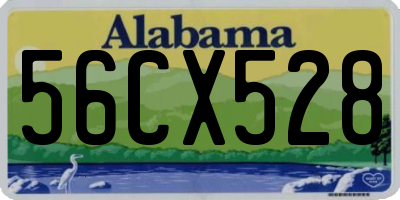 AL license plate 56CX528