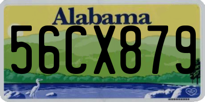 AL license plate 56CX879