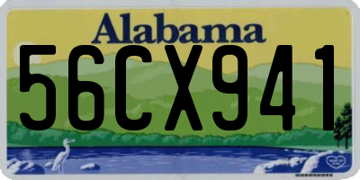 AL license plate 56CX941