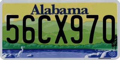 AL license plate 56CX970