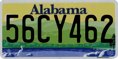 AL license plate 56CY462