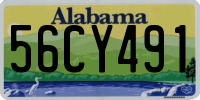 AL license plate 56CY491