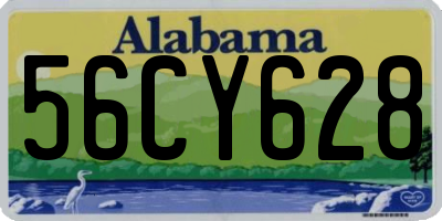 AL license plate 56CY628