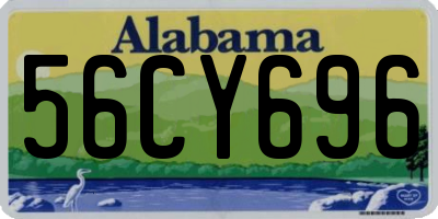 AL license plate 56CY696