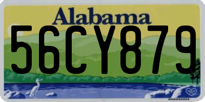 AL license plate 56CY879