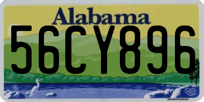 AL license plate 56CY896