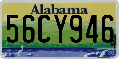 AL license plate 56CY946