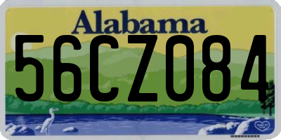 AL license plate 56CZ084