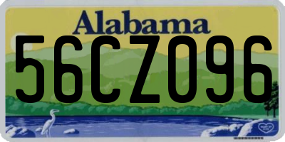 AL license plate 56CZ096