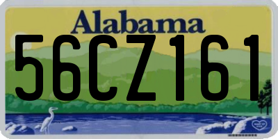 AL license plate 56CZ161
