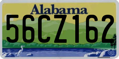 AL license plate 56CZ162