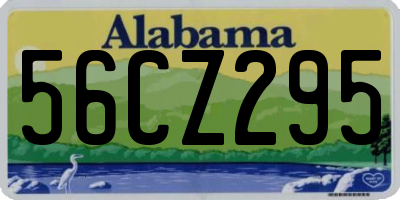 AL license plate 56CZ295