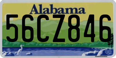 AL license plate 56CZ846