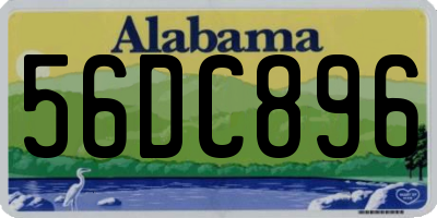 AL license plate 56DC896