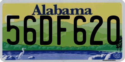 AL license plate 56DF620