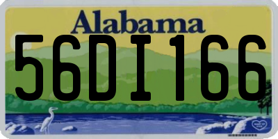 AL license plate 56DI166