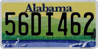 AL license plate 56DI462